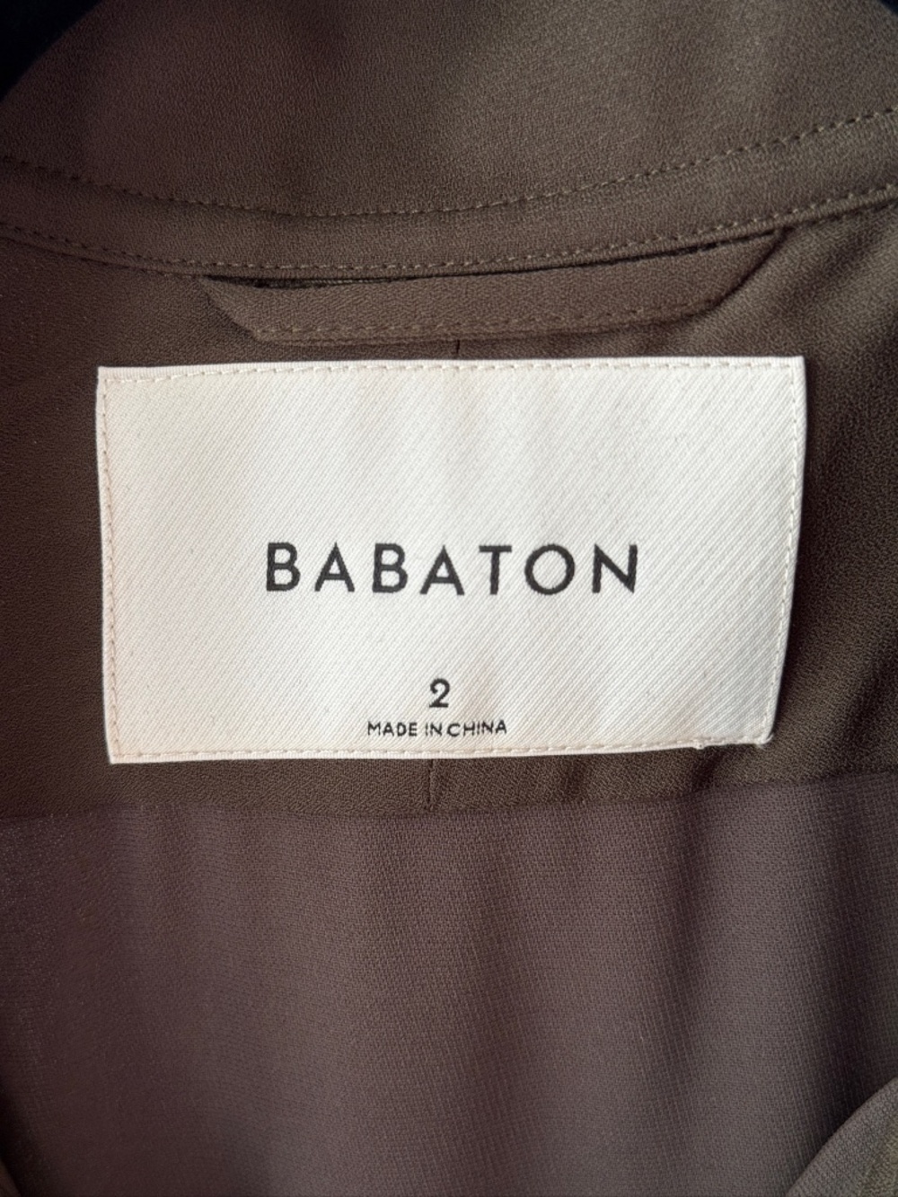 Babaton Lightweight Trench / Duster Jacket - Picture 3 of 5
